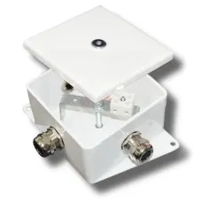 КМ-О (2к*6,0)-IP66-100х100, два ввода: Коробка монтажная огнестойкая