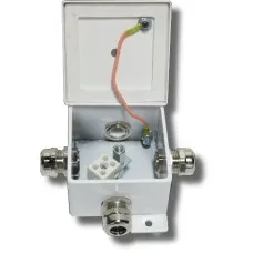 КМ-О (2к*6,0)-IP66 четыре ввода: Коробка монтажная огнестойкая