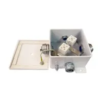 КМ-О (8к*10,0)-IP66-120х120, пять вводов: Коробка монтажная огнестойкая