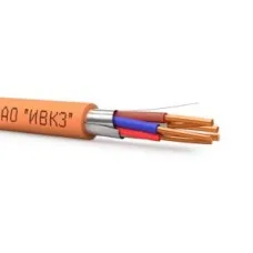 КПСЭнг(А)-FRHF 1х2х0,75 (ИВКЗ). Кабель для систем ОПС и СОУЭ огнестойкий, не поддерживающий горения, экранированный. ИВКЗ
