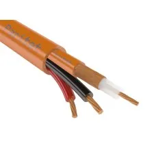 КВК-П-2 нг(A)-HF 2х0.50 (Паритет). Кабель комбинированный для систем видеонаблюдения с оболочкой из безгалогенной композиции (HF). Паритет