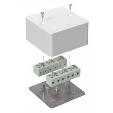 Коробка огнестойкая для к/к 40-0460-FR6.0-12 Е15-Е120 85х85х45. Коробка огнестойкая. Промрукав