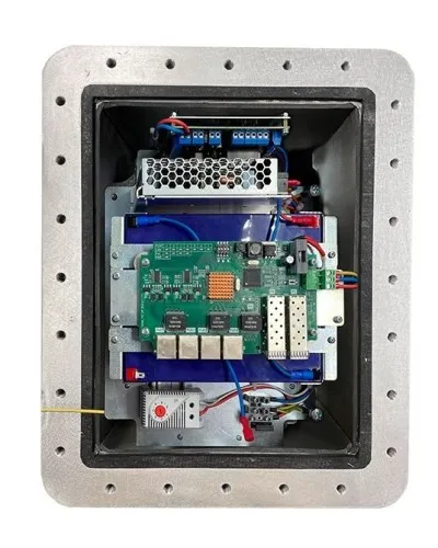 Релион-SW-EXD-A-2G-8Poe+/480W-UPS. Коммутатор с питанием по PoE взрывозащищенный. Релион в Красноярске