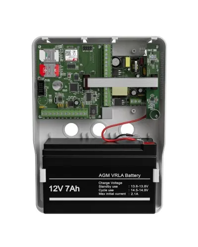 Mega v.5 LTE в корпусе (под АКБ 1,2-7 Ач с БРП 12V 2,5А). Панель охранная радиоканальная. Ритм в Красноярске